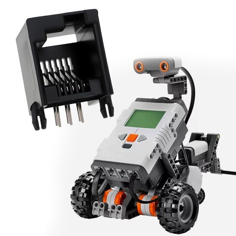 10 قطع من مقبس أجهزة الاستشعار والمحركات RJ11 6P6C من ECSiNG المتوافقة مع Lego Mindstorms NXT in Kuwait