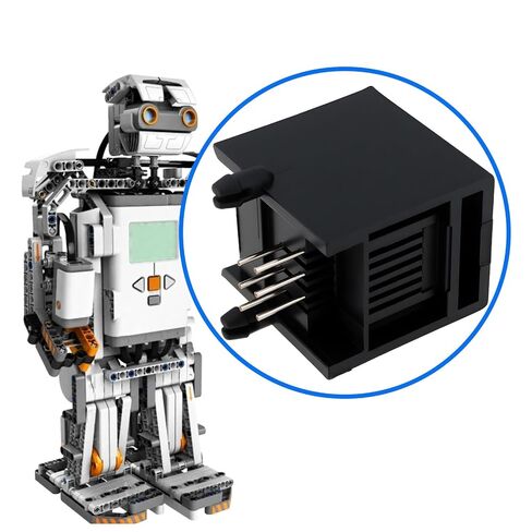 10 قطع من مقبس أجهزة الاستشعار والمحركات RJ11 6P6C من ECSiNG المتوافقة مع Lego Mindstorms NXT in Kuwait