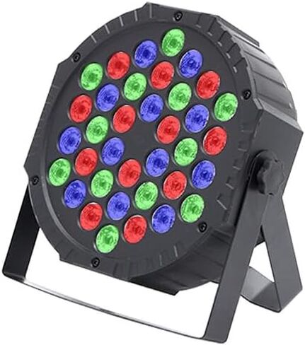 36W LED Par Light المرحلة الخفيفة حبالي RGB 36W مع التحكم الصوتي المنشط DJ حفل زفاف (2 حزم) in Kuwait