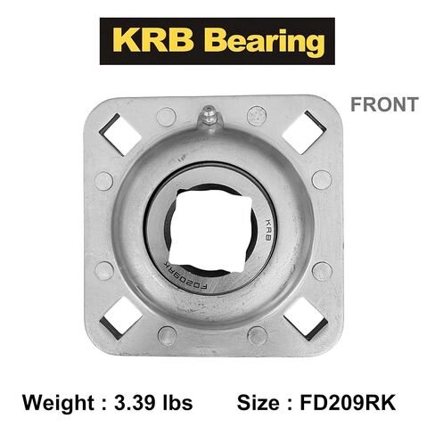 FD209RK 1-1/4" Square Bore Disc Harrow Flange Bearing Unit for Farming Applications FAFNIR FD-209-RK FD209-1 1/4SQ DHU1-1/4S-209 DHU114S209 PMFD209RK 311007 822-209C 84151226 in Kuwait