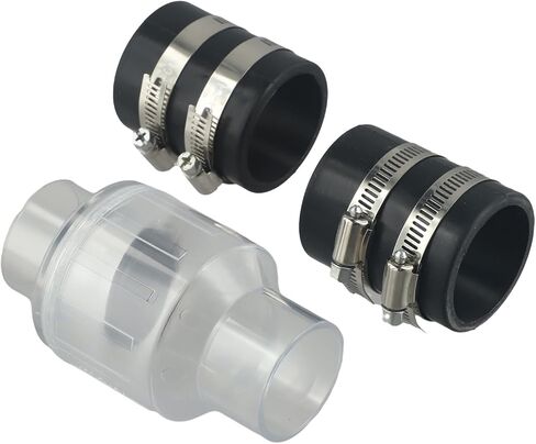1pc Sump Pump Check Valve 1.5Inch Silent with Spring Loaded Flapper for Backflow Prevention in Kuwait