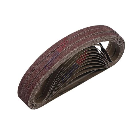 30 Pieces 9x533mm Sanding Belts Aluminum Abrasive Belts P36~600(P36-Coarse) in Kuwait