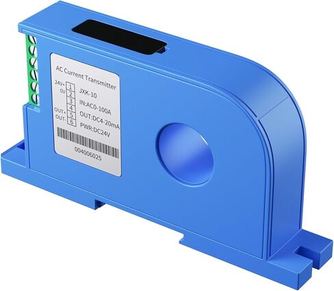 30A/50A/80A /100A/200A/500A 20mm Hole DC Current Transducer 4-20mA 0-10V 0-5V RS485 Sensor DC24V(Aperture 20mm,AC0-200A-0-10V Output) in Kuwait