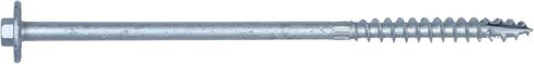 Simpson Strong-Tie SDWH27800GR30 Strong-Drive SDWH Timber-HEX HDG Screw 0.276 in. x 8 in. 3/8 Hex (30-Qty) in Kuwait