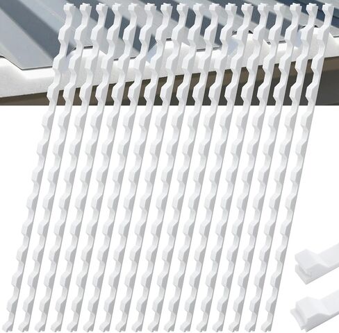 20 Pcs 3ft Long Octagonal Foam Closure Strips for Metal Roofing Standing Seam Low Rib Shallow Wave Panels Seal Ridges Joints Avoid Gaps Wind Water Dust Closed for Roof Maintenance Repair in Kuwait