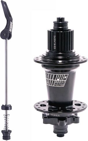BestParts Boost MTB المحور الخلفي 32 فتحة 6 مسامير 10x141 فرامل قرصية سريعة الإصدار MS بديلة لشيمانو 12 سرعة، فرامل قرصية بتقنية CNC الدقيقة من الألومنيوم خفيفة الوزن in Kuwait