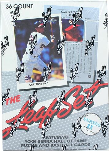 MLB 1990 The Leaf Set Series 2 Sealed Baseball Box | 36 Packs in Kuwait