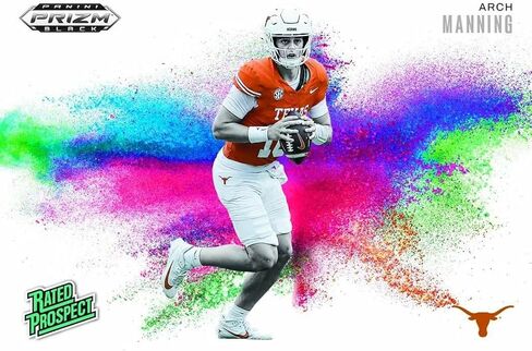 2025 Panini Prizm Black Football Hobby Trading Card Box (3 توقيعات لكل صندوق) in Kuwait