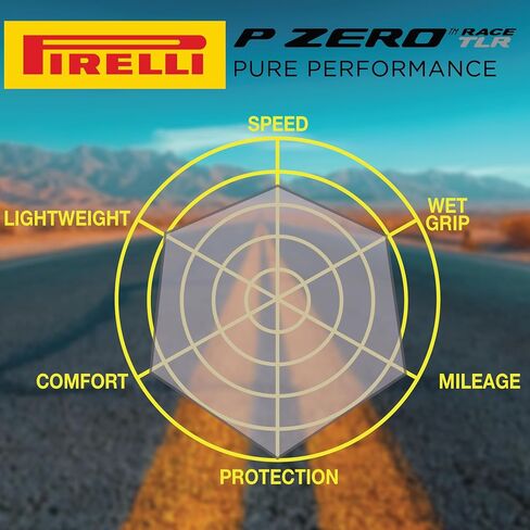 إطار دراجة Pirelli P Zero Road 32-622 (700x32c) - إطار دراجة من النوع الأنبوبي، أداء متين من جميع النواحي، قبضة عالية، إطار فاصل لركوب الدراجات على الطرق - مركب EVO، بناء TechBELT | إطارات الدراجة in Kuwait