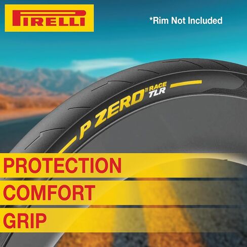 إطار دراجة Pirelli P Zero Road 32-622 (700x32c) - إطار دراجة من النوع الأنبوبي، أداء متين من جميع النواحي، قبضة عالية، إطار فاصل لركوب الدراجات على الطرق - مركب EVO، بناء TechBELT | إطارات الدراجة in Kuwait