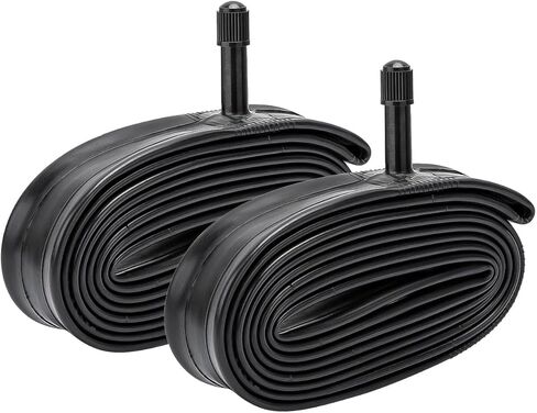 2-PCS 24x1.0/25-540 Sports Wheelchair Tires 60TPI and 24" Heavy Duty Wheelchair Tubes Schrader Valve with 1.2MM Antipuncture Protection Compatible with 24 x 1.0 24x1 Wheelchair Tires and Tubes in Kuwait