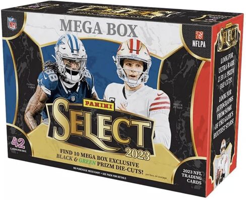 2023 Panini Select Football Mega Box (6 packs / 7cards per pack) in Kuwait