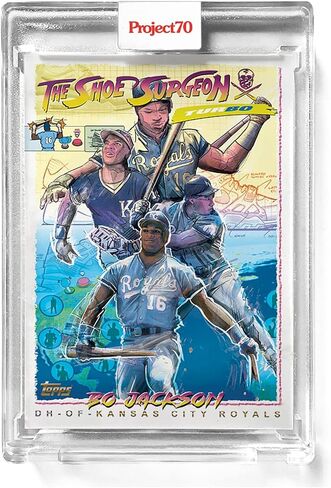 MLB Topps Project70 بطاقة 288 | 1995 بو جاكسون من جراح الأحذية in Kuwait