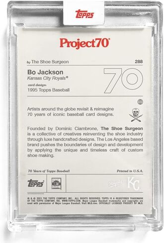 MLB Topps Project70 بطاقة 288 | 1995 بو جاكسون من جراح الأحذية in Kuwait