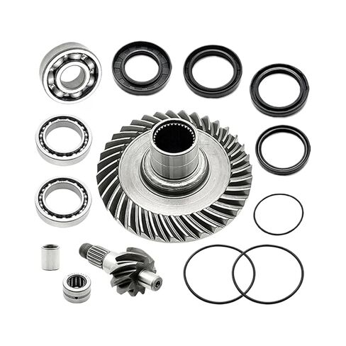 Rear Differential Crown Gear Pinion Bearing kit 91051-HC4-003 91063-HC4-771 is Compatible with TRX300FW TRX300 4x4 2x4 in Saudi Arabia