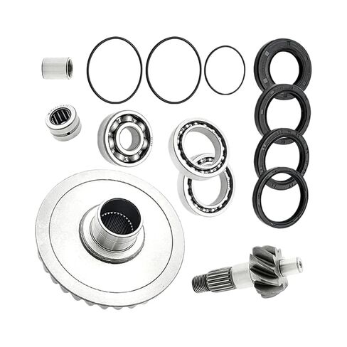 Rear Differential Crown Gear Pinion Bearing kit 91051-HC4-003 91063-HC4-771 is Compatible with TRX300FW TRX300 4x4 2x4 in Saudi Arabia