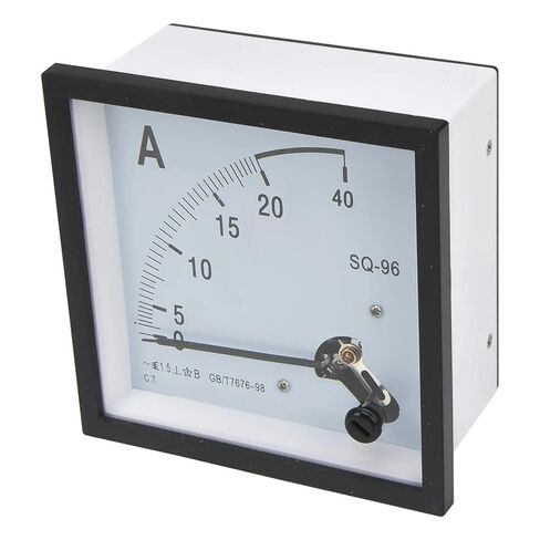SQ-96 Pointer AC Ammeter 10A 15A 20A 30A Analog AMP Meter 96x96mm Size CZ-96 1Pcs(10A) in Kuwait
