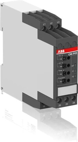 1SVR730794R3300 | CM-PVS.41S | ABB CM-PVS.41S Three-Phase Monitoring Relay, 2CO, 0,0.1-30S, L1-L2-L3=3X300-500VAC in Kuwait