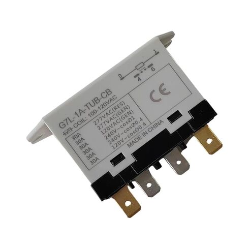 اومرون G7L-1A-TUB-CB-AC100/120 مرحل للأغراض العامة، 30 أمبير 250 فولت SPST-NO، عزل UL فئة B، محطة QuickConnect in Kuwait