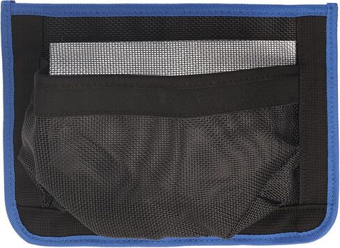 10" x 7" Boat Self-Adhesive Storage Net Bag | Waterproof, Strong Adhesive Backing, For Flashlights, Fishing Tackle, Gloves, Small Equipment Storage in Kuwait