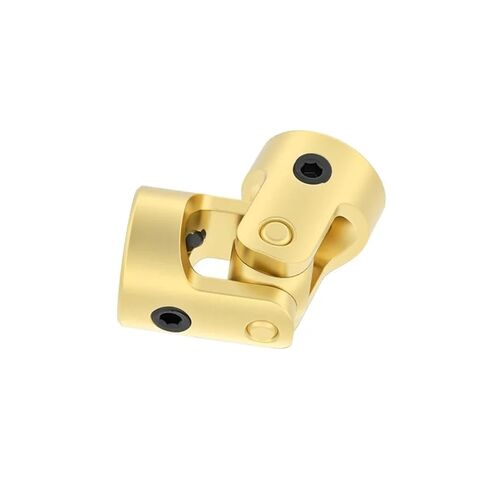 Mini Coupling Brass Universal Joint 3mmx3mm Diameter 7mm Length 13mm Coupler Gimbal 1Pcs in Saudi Arabia