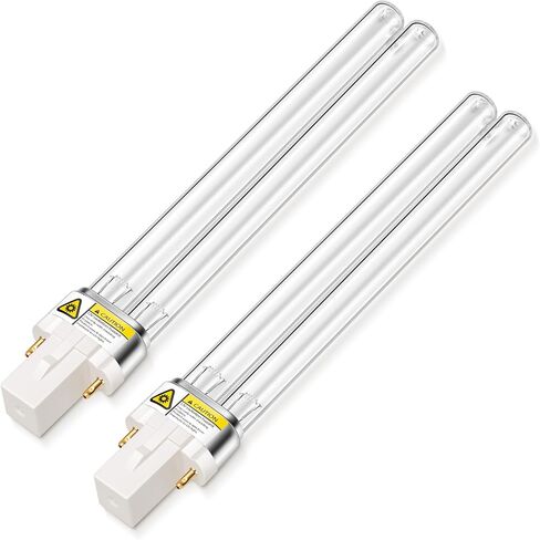 VIVOHOME 1 Pack 13W UV-C Replacement Bulb Pressurized Biological Pond Filter 1580 GPH/1840GPH/2630 GPH/2380GPH, 4-in-1 Pond Filter System Kits 950 GPH/1370GPH in Kuwait