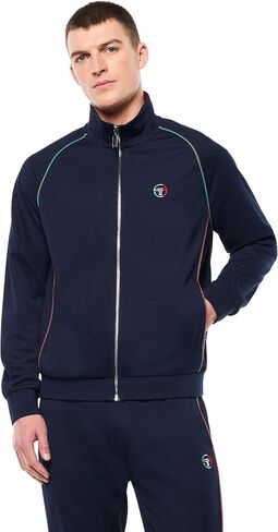 سترة خفيفة الوزن للرجال من Sergio Tacchini Eredita - أبيض لامع in Kuwait