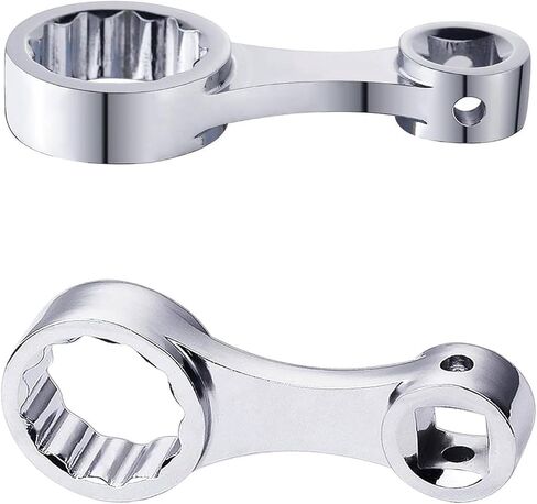 12 Pieces Torque Adapter Set Including Extension Adapter Wrench Converter Steel Suitable for Mechanics Repair Work Gift Giving Home in Kuwait