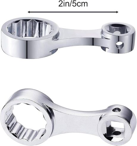 12 Pieces Torque Adapter Set Including Extension Adapter Wrench Converter Steel Suitable for Mechanics Repair Work Gift Giving Home in Kuwait