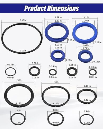 PT2748W-94 O Ring Seal Kit Fit for Jet W Pallet Jack Replace PT2748W, PT2748LW, PT2748L in Kuwait