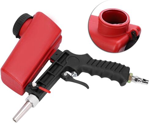 HURRISE Pneumatic Sandblasting Machine Industrial Portable Hand Held Sand for Metal in Kuwait