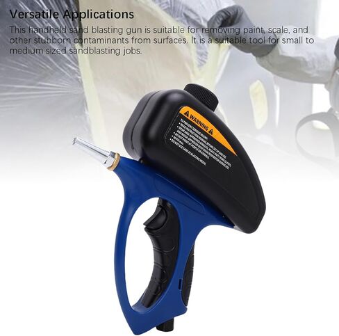 Zerodis Other Spraying Tools Equipment 510ml Capacity 90 PSI with ZG1/4 Connector Adjustable Valve for Paint Rust Removal Portable Sandblaster Handheld Sand Blasting Home in Kuwait