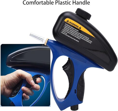 Zerodis Other Spraying Tools Equipment 510ml Capacity 90 PSI with ZG1/4 Connector Adjustable Valve for Paint Rust Removal Portable Sandblaster Handheld Sand Blasting Home in Kuwait