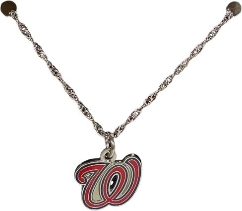 مجموعة أقراط/قلادة من مجموعة Pro Specialities Group MLB Washington Nationals، صغيرة، ألوان الفريق in Kuwait