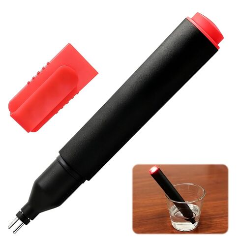 1PCS Red Water Quality Test Pen,Conductivity Test Pen,Non-Contact Voltage Tester,Suitable for Water Quality Testing,Ideal for Homeowners, Renters & Electrical Safety in Kuwait
