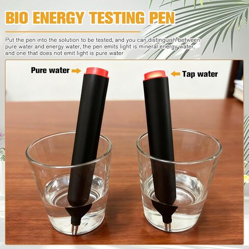 1PCS Red Water Quality Test Pen,Conductivity Test Pen,Non-Contact Voltage Tester,Suitable for Water Quality Testing,Ideal for Homeowners, Renters & Electrical Safety in Kuwait