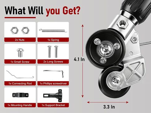 Sheet Metal Cutter for Electric Drill, Upgrade Fast Cutting Metal Shears Drill Nibbler, Smooth Precision Cutting Tool for Cutting Iron, Galvanized Steel, Aluminum, Copper | Electric Drill Metal Cutter Attachment, Precision Cutting, Sharper, Smoother, Stea in Kuwait