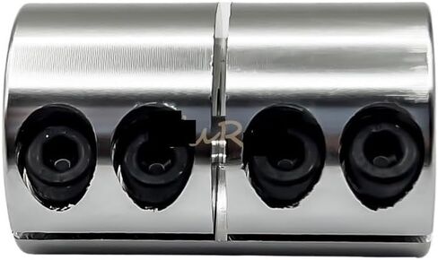 1PCS D55L65 SB Rigid Clamp Coupling Bore 9.5mm Aluminium D55 L65 Screw Rod Drive Shaft Jaw Shaft Motor Coupler in Kuwait
