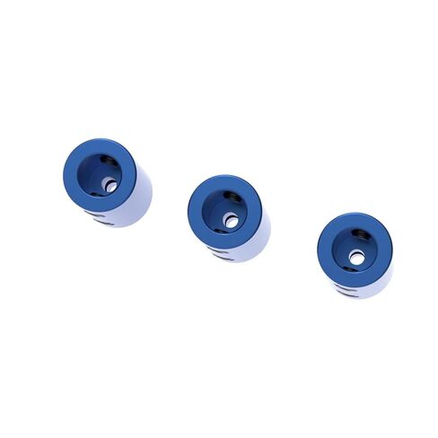 2mm/3mm/3.17mm/4mm/5mm/6mm/6.35mm/7mm/8mm/10mm Aluminum Rigid Shaft Coupler Coupling Motor 1Pcs(D16L25 6mm-10mm) in Kuwait