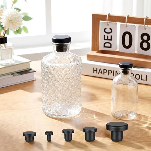 50 PCS Silicone Rubber Hole Plug, 5 Sizes Silicone Stopper for Powder Coating Waterproof Hole End Covers Black Hole Plugs for Pipe Holes Test Tube Plugs in Kuwait