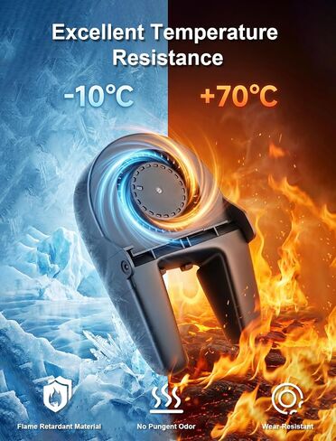 MVIIOE 5015 Hotend Cooling Fan Compatible with Bambu Lab A1 A1 Mini, DC24V Dual Ball Bearing Auto On Off Fan | 24V 5.2W 0.22A, 9000RPM dual ball bearing with cable, auto on-off control for A1 & A1 Mini hotend heat dissipation in Kuwait