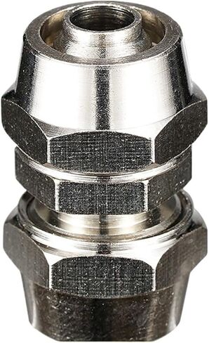 Tracheal Lock Nut Straight Through Connector 6/8/10/12mm Tee Bend PE Variable Diameter Docking 1Pcs(快拧直通14Φ) in Kuwait