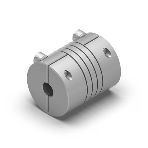 D20L25 الألومنيوم عمود مرن وصلات التوصيل المقرنة OD 20X25mm تتحمل 3 مللي متر إلى 10 مللي متر محرك متدرج 1 قطعة (5 مللي متر إلى 6 مللي متر) in Kuwait