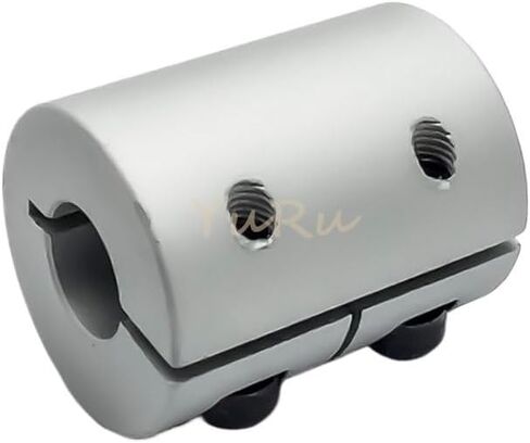 1PCS D15L20 SB Series Rigid Clamp Coupling D15L20 Bore 2/4/5/6/8mm Aluminium Drive Shaft Jaw Shaft Motor Coupler(5mm to 5mm) in Kuwait