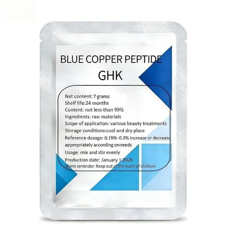 99٪ GHK-Cu مسحوق الببتيد النحاسي CAS 49557-75-7 (7 جم) in Kuwait