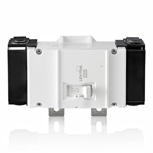 Leviton LM225-T 225A قاطع الدائرة الرئيسي ثنائي القطب، مغناطيسي حراري، أبيض in Kuwait