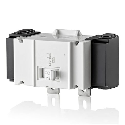 Leviton LM225-T 225A قاطع الدائرة الرئيسي ثنائي القطب، مغناطيسي حراري، أبيض in Kuwait