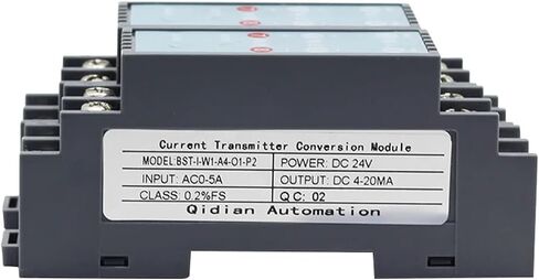 محول تيار متردد 0-500mA 0-20A جهاز إرسال 4-20mA 0-10V مستشعر RS485 (مدخل AC 0-10A-DC 24V) in Kuwait