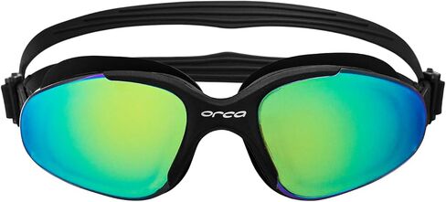 ORCA Swimming Goggles Killa Comfort - Soft Silicone for Open Water | Wide Field of Vision and Ergonomic Gasket - Engineered for Sea Orientation and Open Water Swimming. in Kuwait