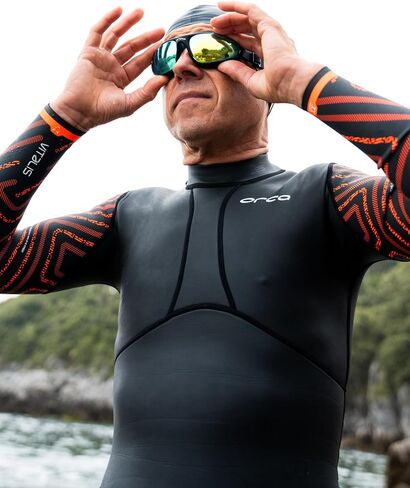 ORCA Swimming Goggles Killa Comfort - Soft Silicone for Open Water | Wide Field of Vision and Ergonomic Gasket - Engineered for Sea Orientation and Open Water Swimming. in Kuwait